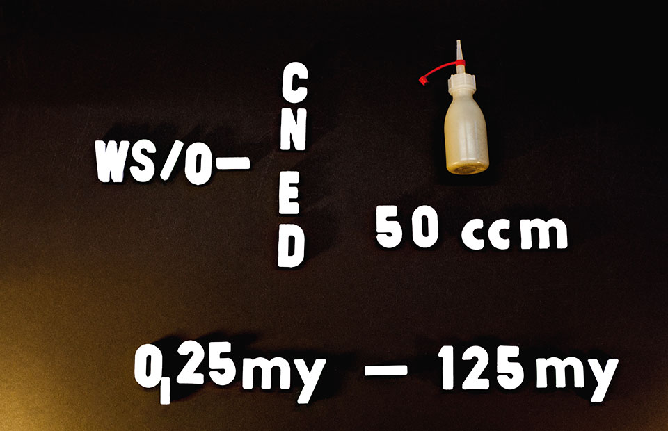 Öllösliche Diamanten Emulsion WSO - Media GmbH