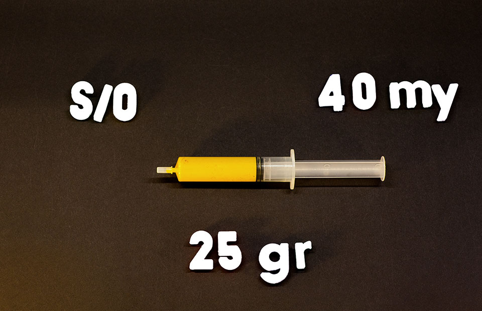 Oil-soluble diamond paste SO 40 my - Media GmbH